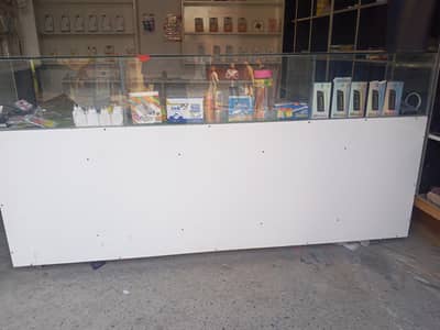 Mobile Shop counter and racks