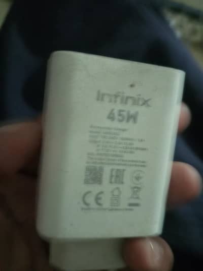 Infinix hot 70 pro 45w fast Charger Brand new Charger