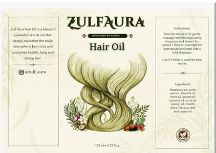 Zulf Aura Hairs Oil