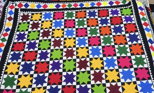 • Beautiful Hand Made Sindhi Ralli • Description