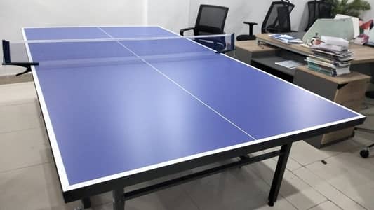 Table Tennis Table MDF 8 Wheels Foldable New Packed