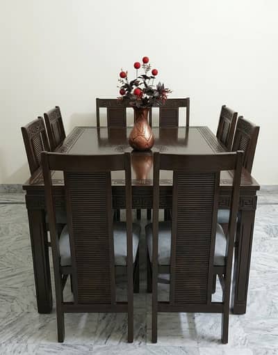 wardrobe and drawing dining table