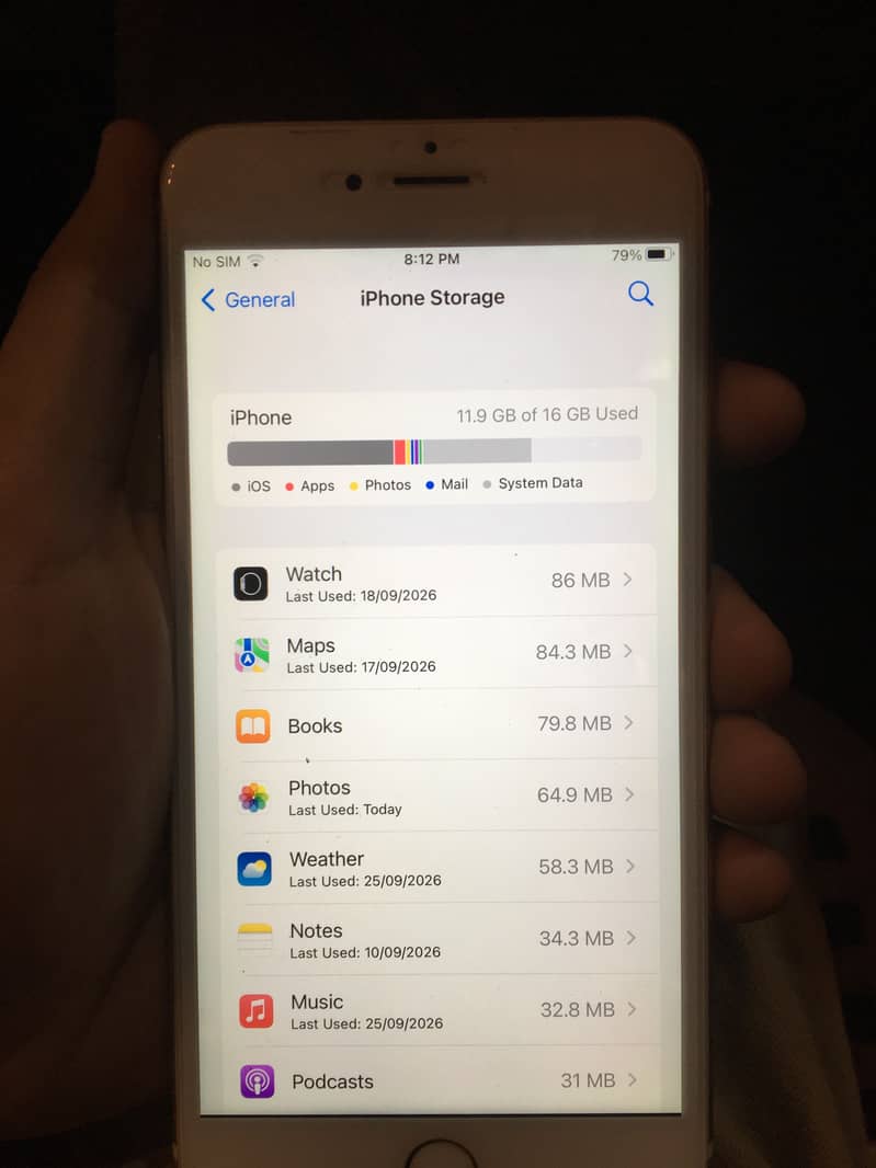 Apple iPhone 6S Plus 7