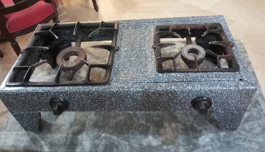Stove with Marble Slab