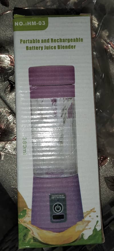 Mini rechargeable Juicer Bottle
