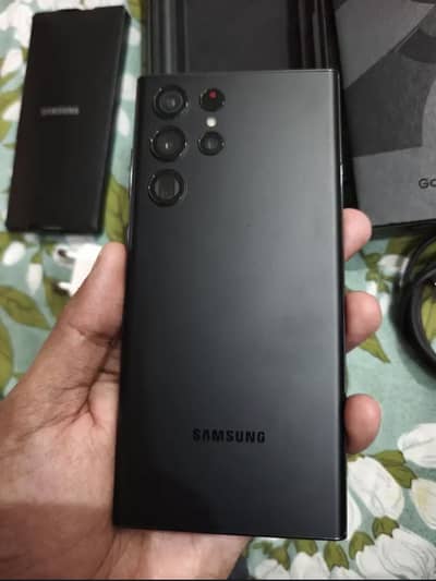 Samsung S22 Ultra 12/256 Full Box Dual physical + ESIM Official PTA