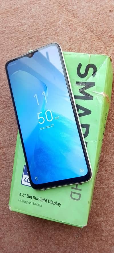Infinix Smart 7/2024/4/64 full box total genuine no open no repair
