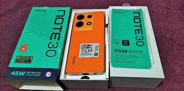 Infinix Note 30 16 GB 256gbMy WhatsApp number 03326744685