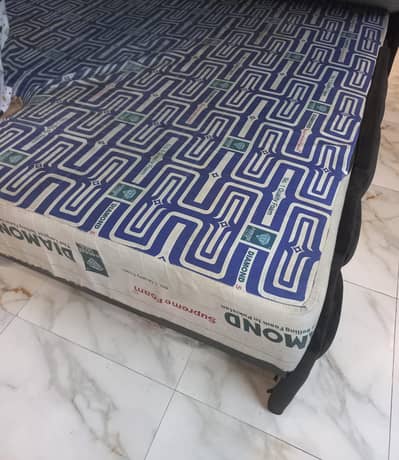 King Size 8 inches Daimond Foam Mattress