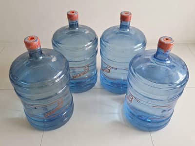 Gourmet Water Dispenser Bottles- 4 pieces