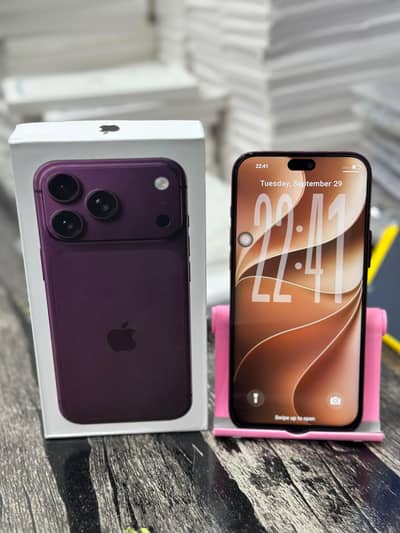 Apple iPhone 18 Pro Max pta approved 512gb all ok.
