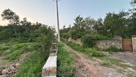 8 Kanal Farm House Plot For Sale, simly Dam Road Islamabad