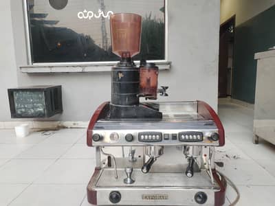 coffee machine+ coffee Grinder