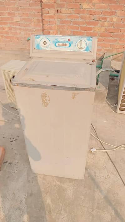 washing or dryer spined