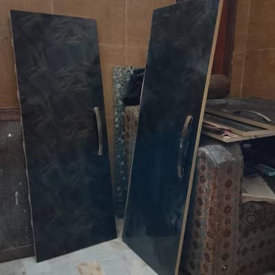 chip board  1 big 2 middle size almari doors and 3 windows  one drawer