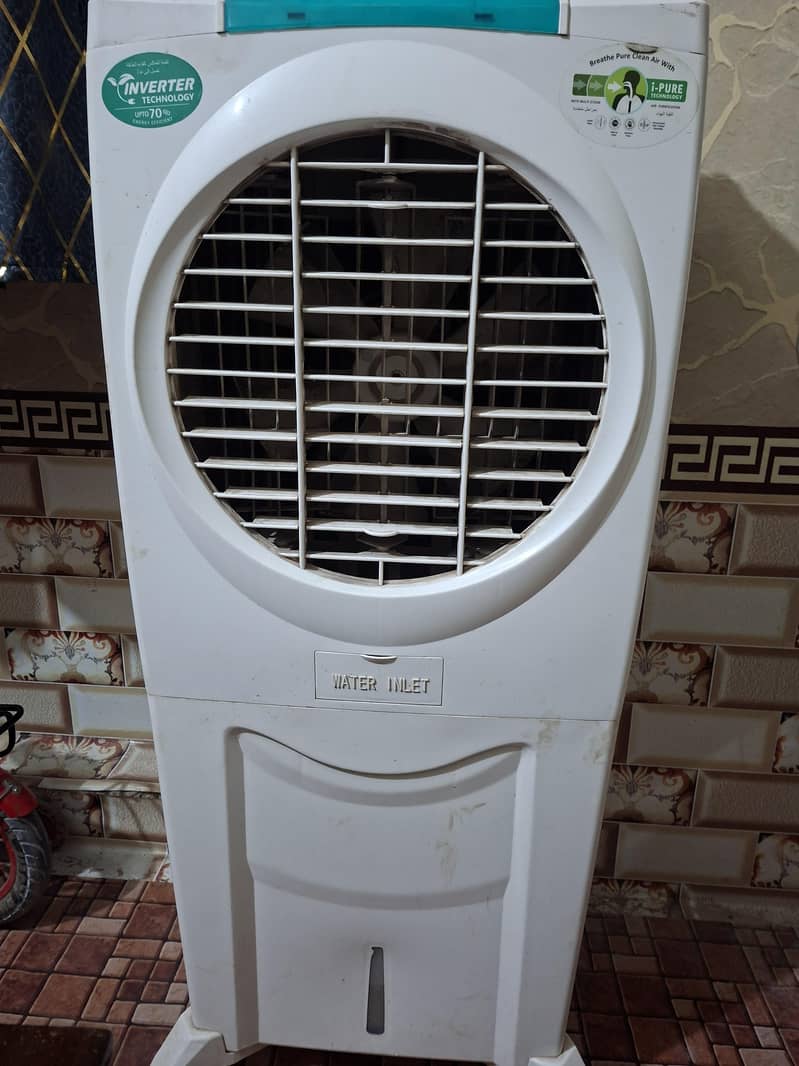 BOSS ECM IB 6500 XL Plus Green Air Cooler | 100 Liter | Like New 0