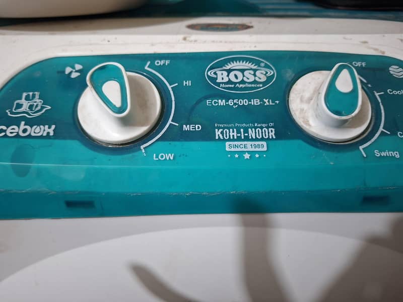 BOSS ECM IB 6500 XL Plus Green Air Cooler | 100 Liter | Like New 1