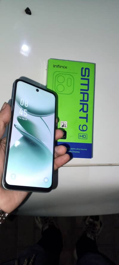 Infinix Smart 9 4+4ram . 64gb