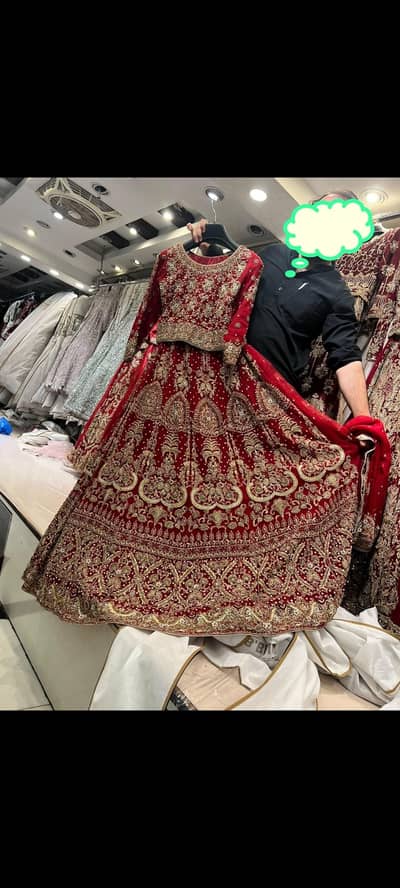 Bridal Lehnga 1 time wear for sale only