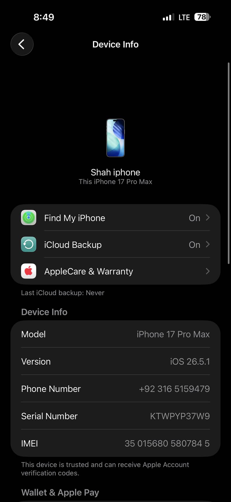 Apple iPhone 17 Pro Max 0