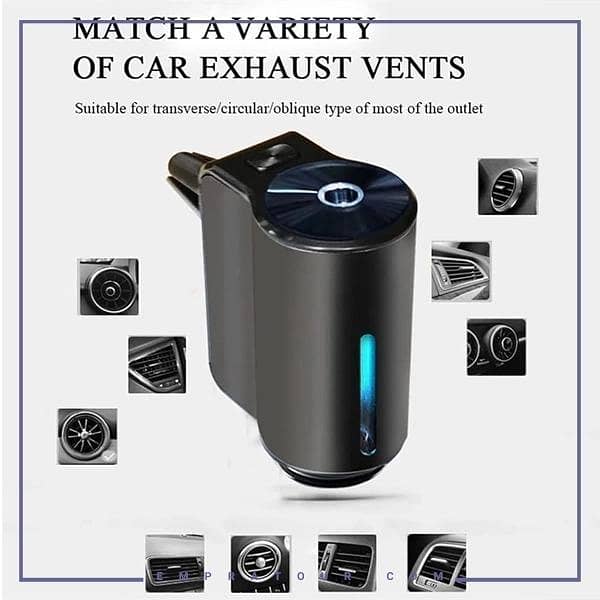 GOJI Smart Car Aroma – Car Air Freshener & Fragrance Diffuser, Long Lasting Fresh Scent, Stylish Car Perfume