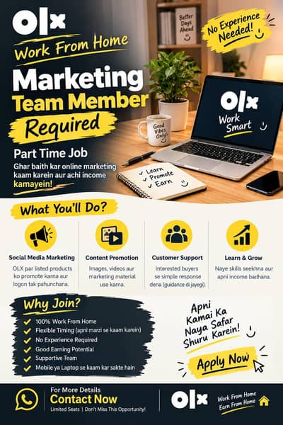 URGENT STAFF NEED 50 PERSON FOR ONLINE WORK