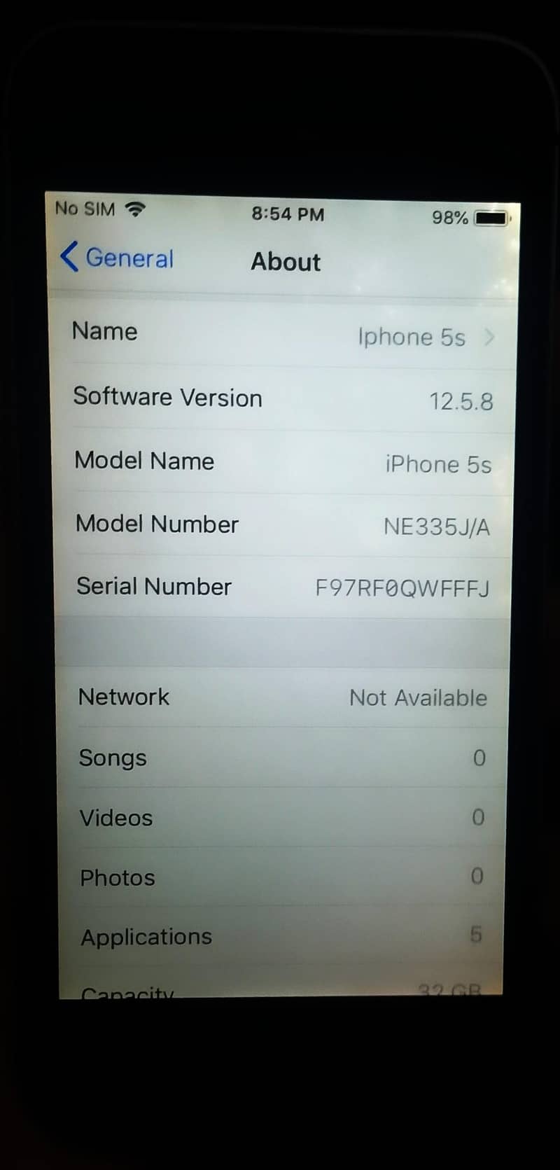 Apple iPhone 5s 3