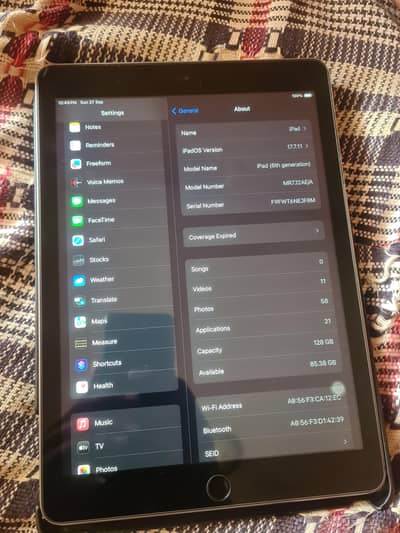 ipad 6th gen 10 inch display  10 by 10 gaming tablet