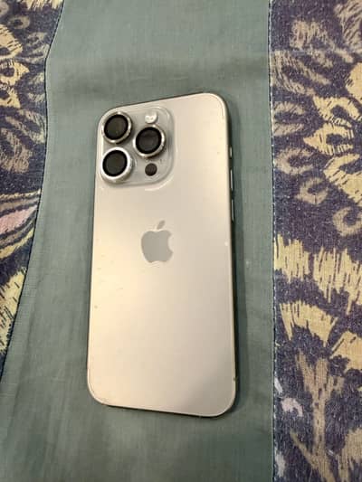 iPhone 15 Pro 128GB Natural Titaniun PTA Approved, Dual SIM, With Box