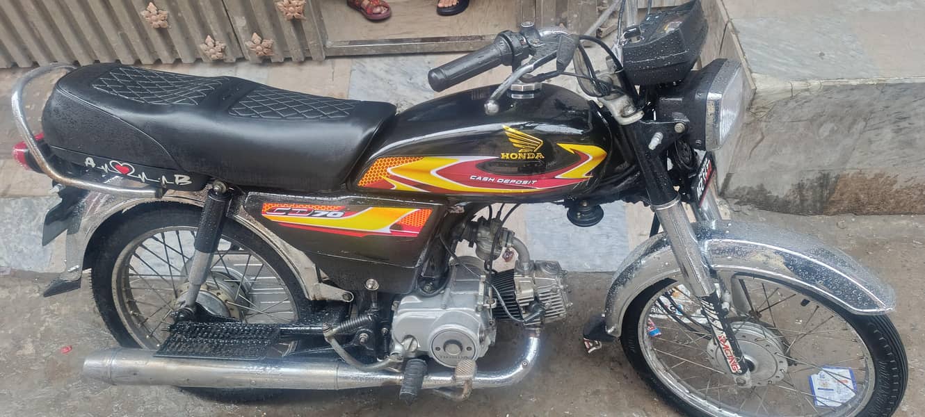 Honda cd70 3