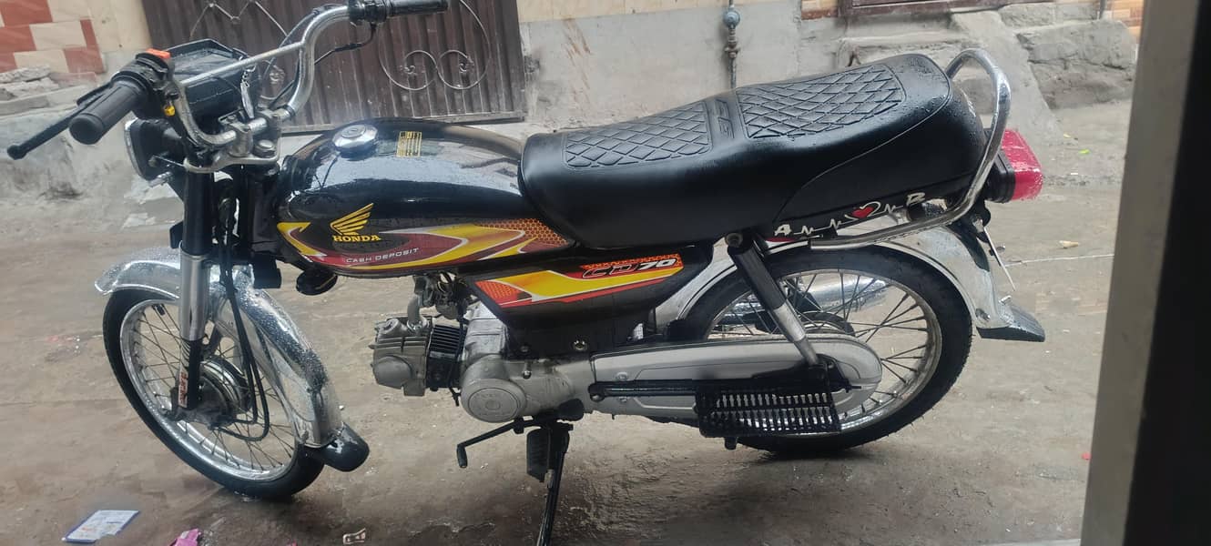 Honda cd70 4