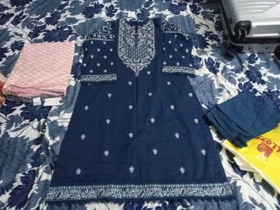 sapphire lawn suit