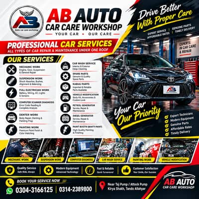 AB Auto Car Care Workshop | Car Repair & Maintenance Services