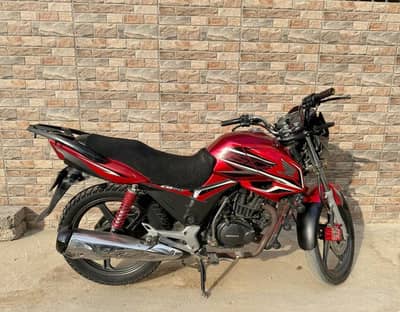 Honda CB150F Karachi Number End Of 2020 October
