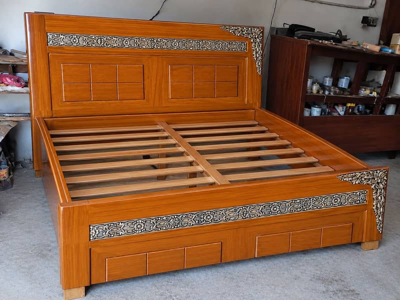 New king size double bed  1