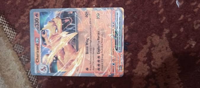 Pokemon card Charizard ex