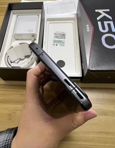 Redmi K50 Gaming Smartphone Black - Full Box with 120W Charger