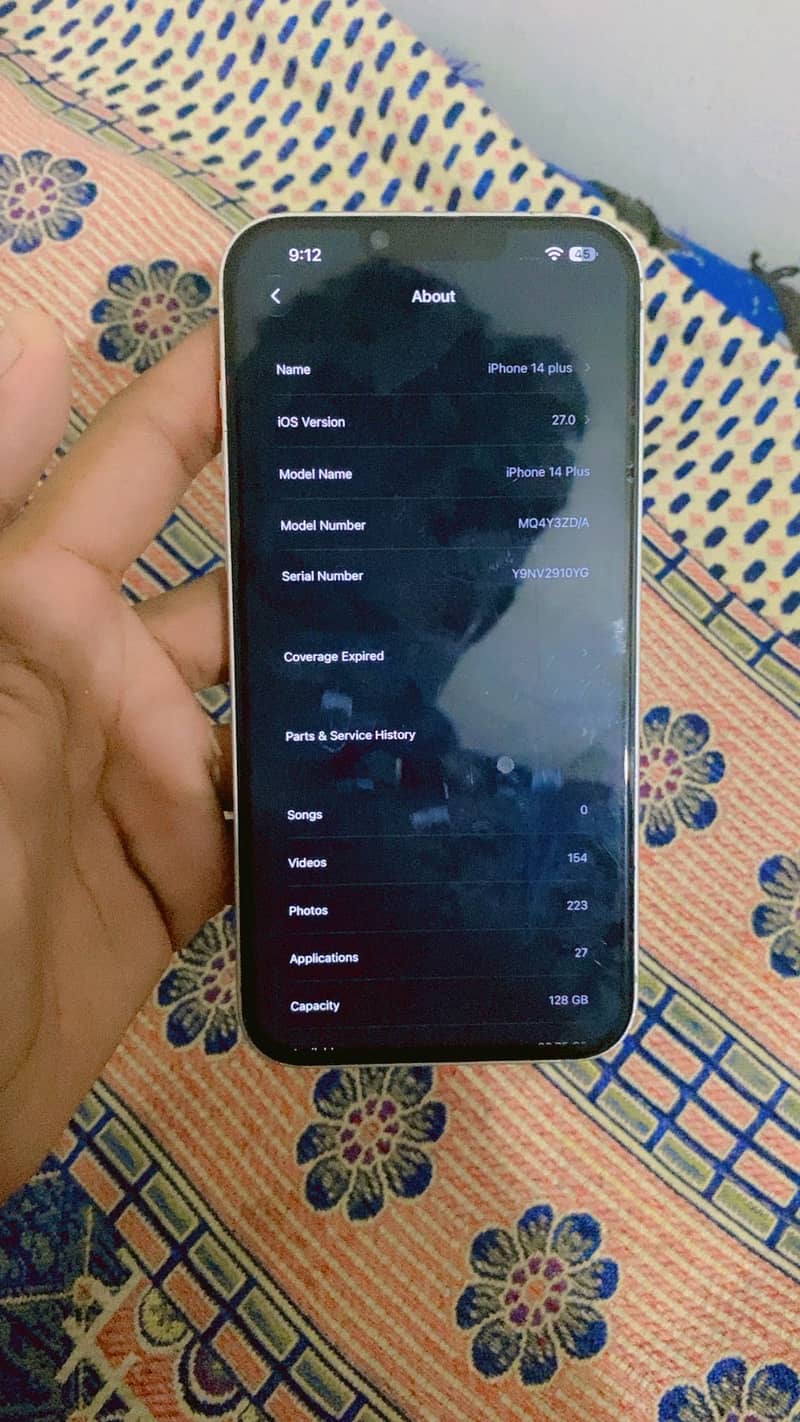 Apple iPhone 14 plus 8