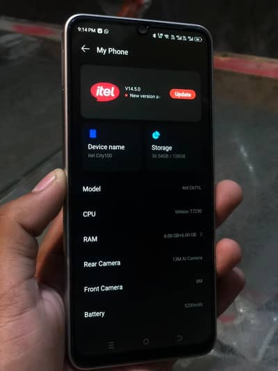 Itel City 100