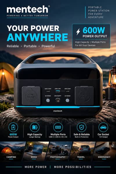 Men-tech power station 600w