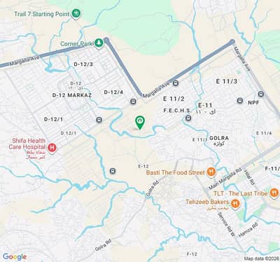 CDA SECTOR E-12/3(25*50) PLOT FOR SALE.
