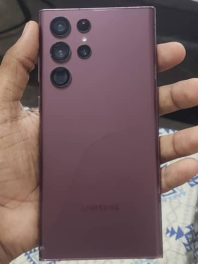Samsung Mobile S22 Ultra official Pta approved 12/256