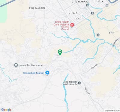Cda Sector E-13/4(50*90) Plot For Sale On Main Boulevard.