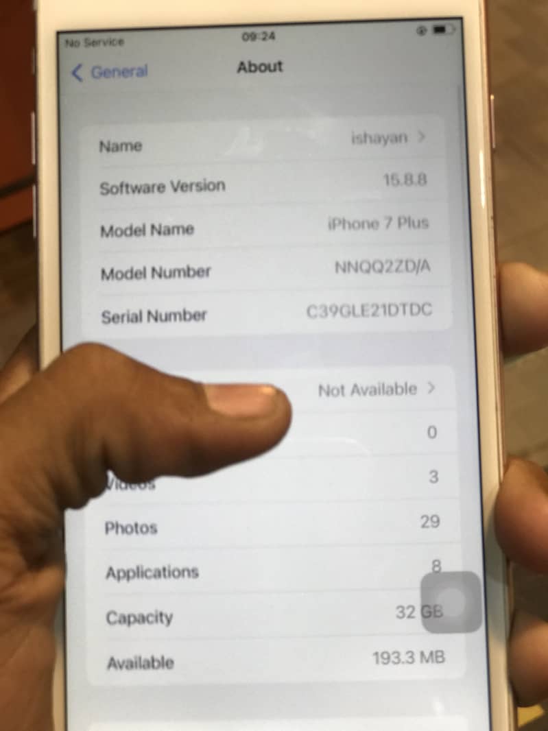 Apple iPhone 7 Plus 7