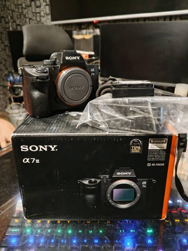 sony A 7iii 2