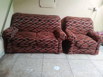 sofa set with with sofa come bed. very good condition . as a New