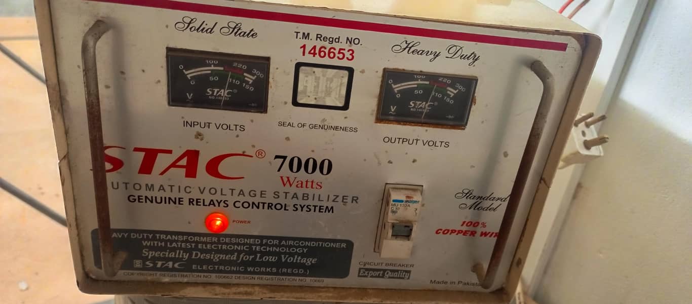 stac stabilizer 7000watts 0