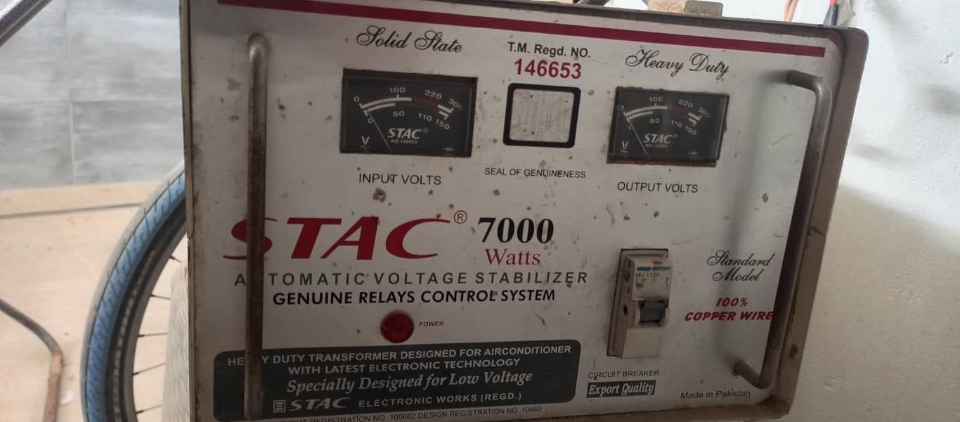 stac stabilizer 7000watts 2