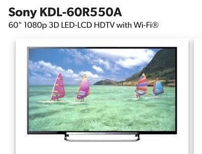 Sony 60-Inch Full HD LED TV