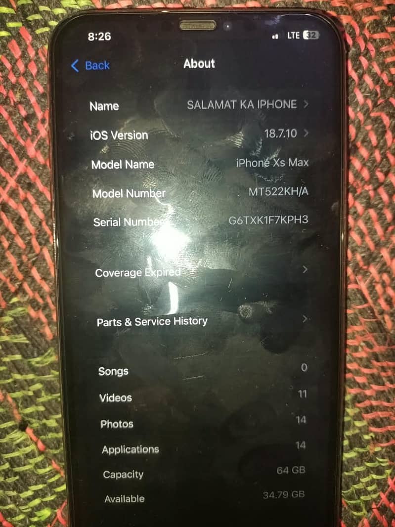 Apple iPhone XS Max 3
